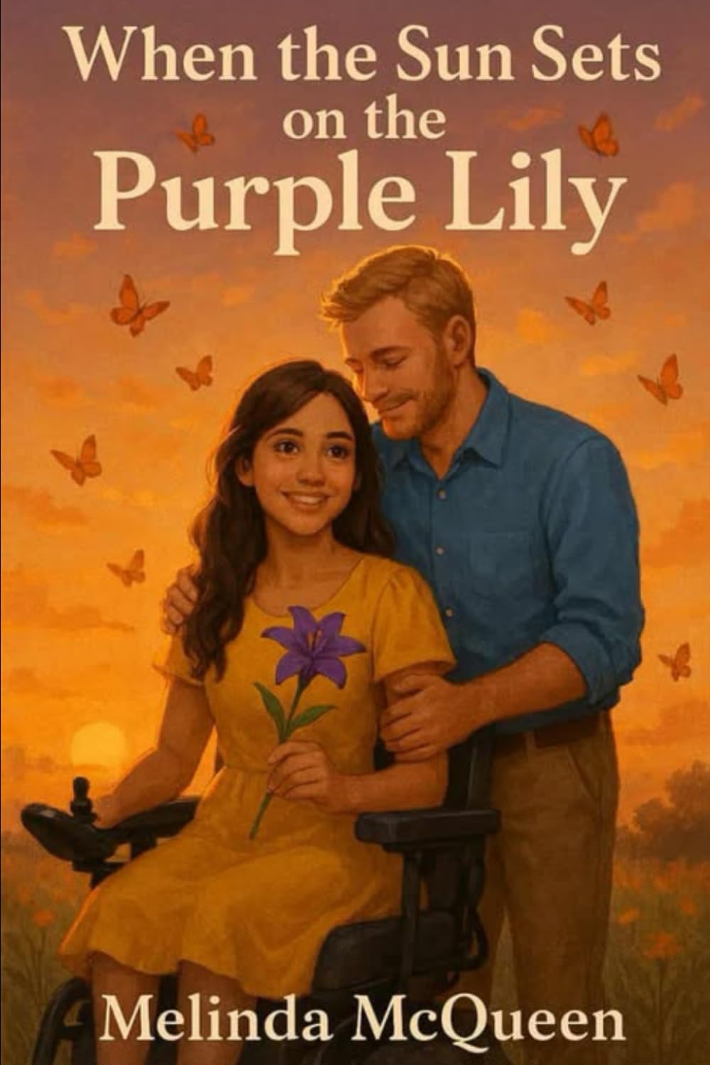 When the Sun Sets on the Purple Lily A Novel